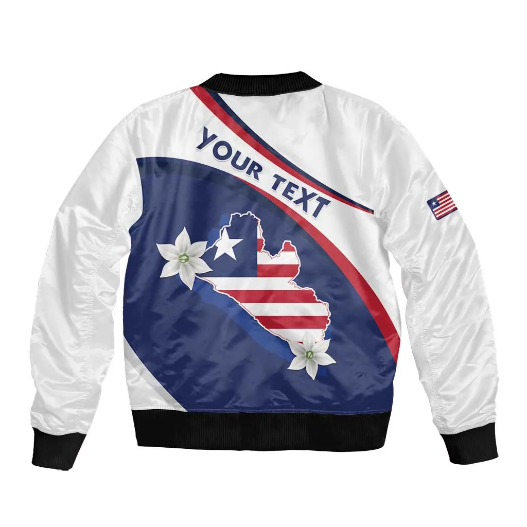 Personalized Happy Liberia Independence Day Bomber Jacket LT15