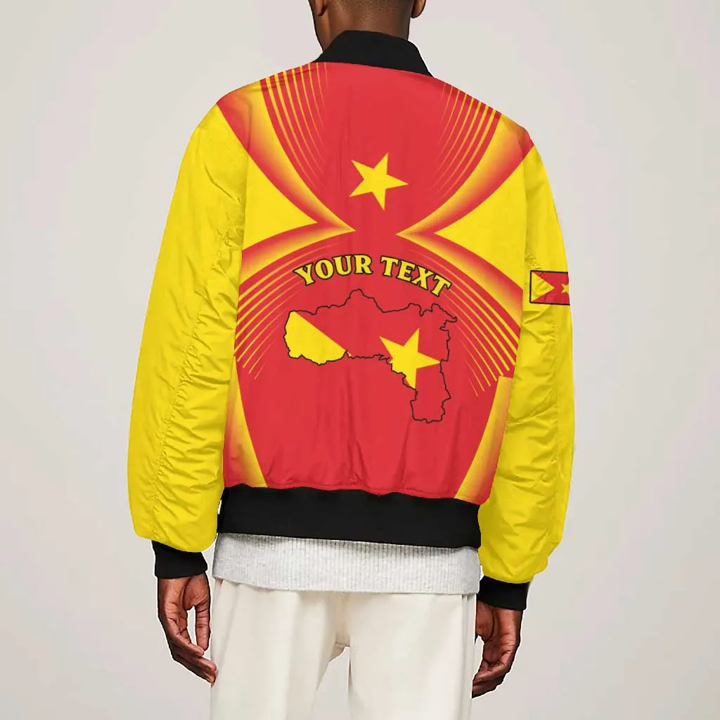 Personalized Tigray Region Bomber Jacket Coat Of Arms With Tigray Map LT15