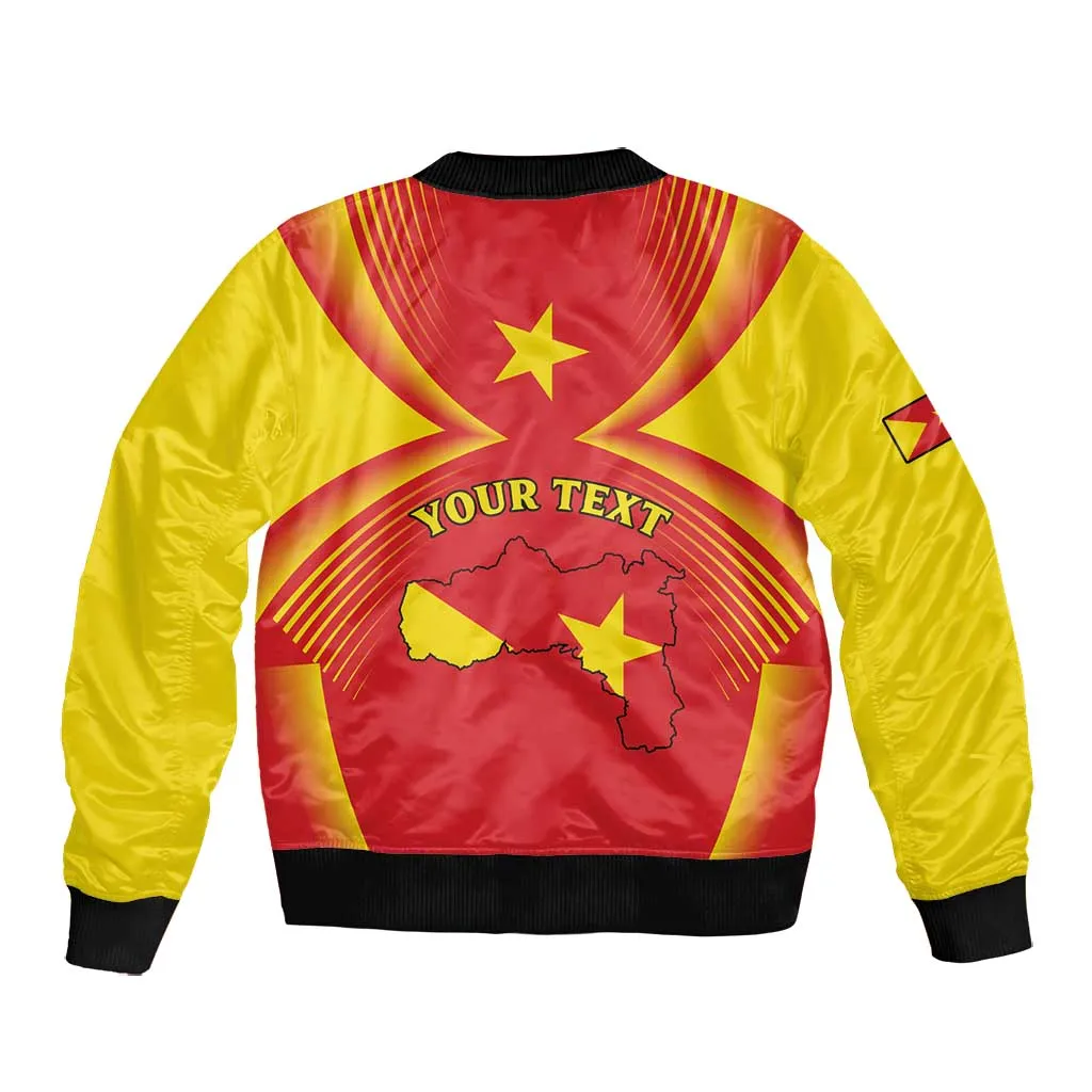 Personalized Tigray Region Bomber Jacket Coat Of Arms With Tigray Map LT15