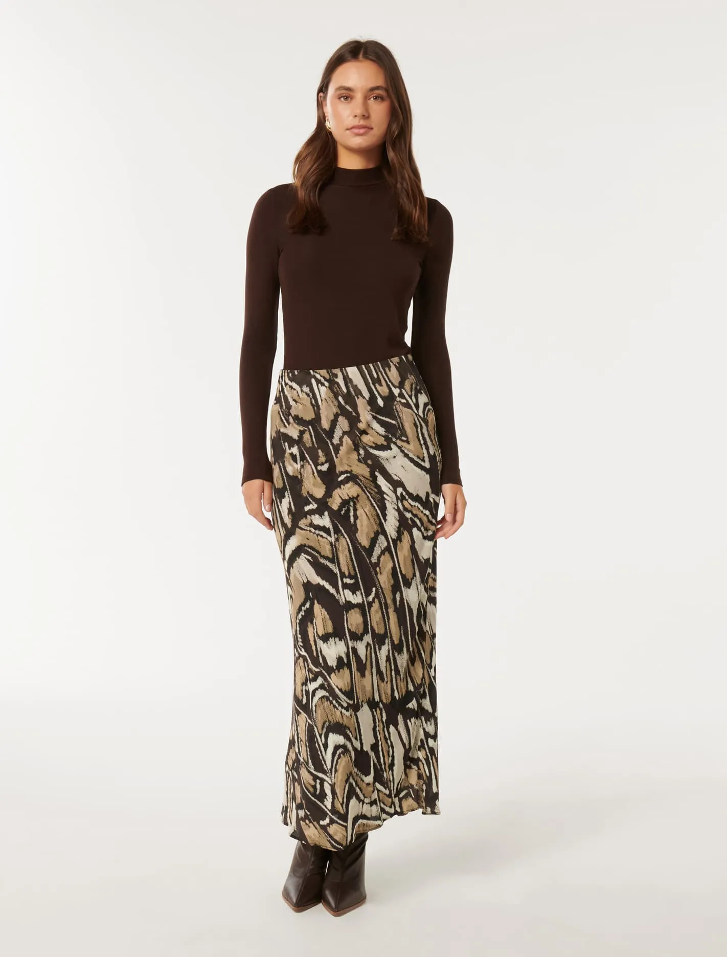 Pia Bias Midaxi Skirt