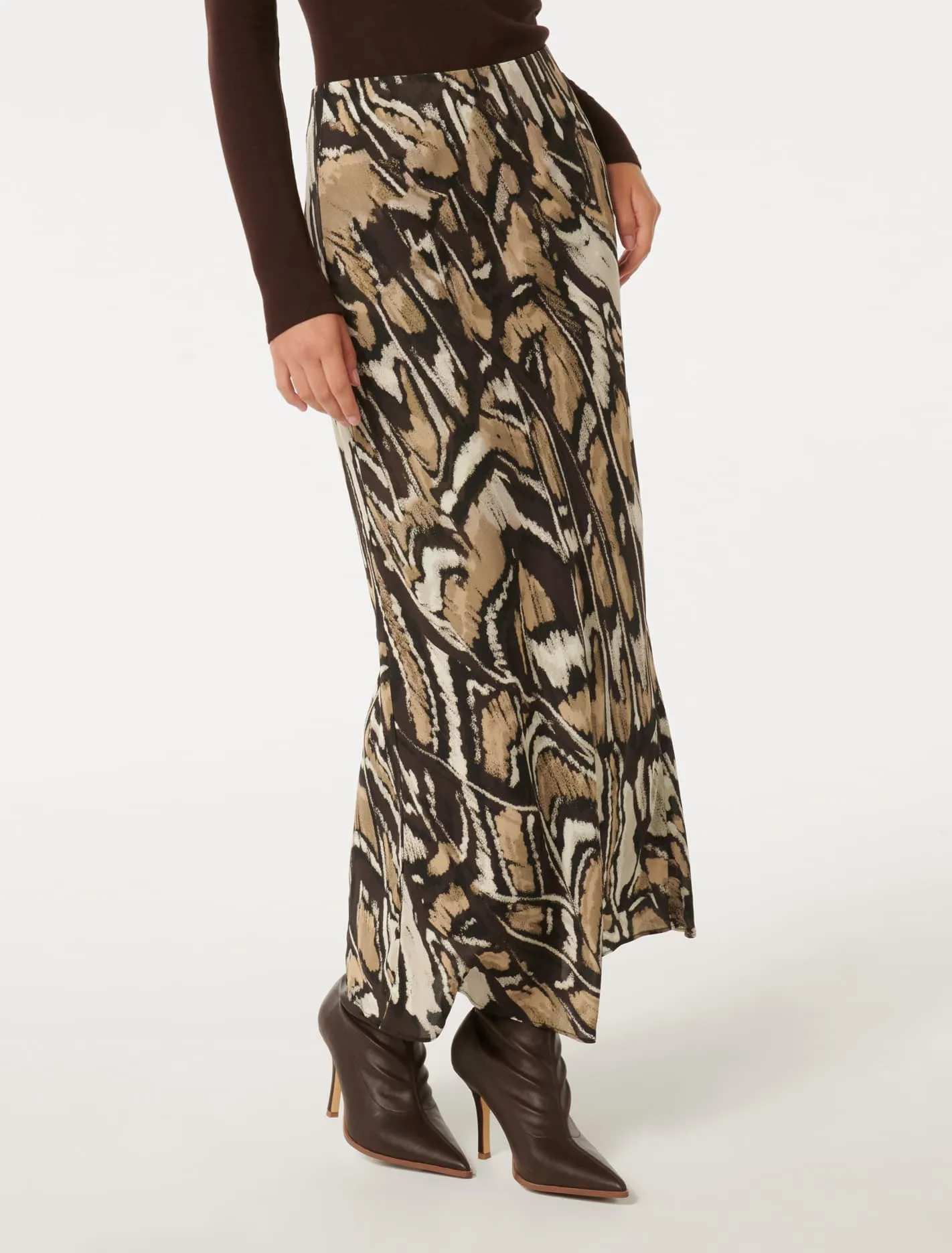 Pia Bias Midaxi Skirt