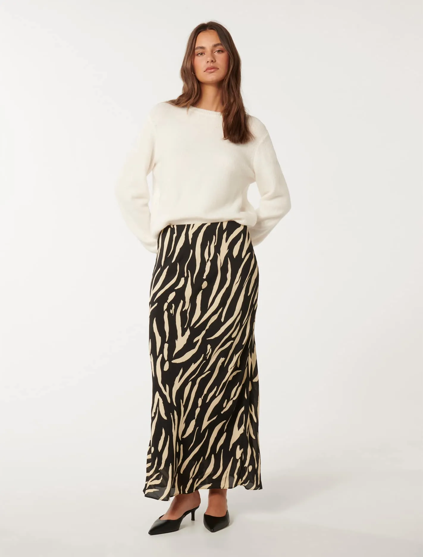 Pia Bias Midaxi Skirt