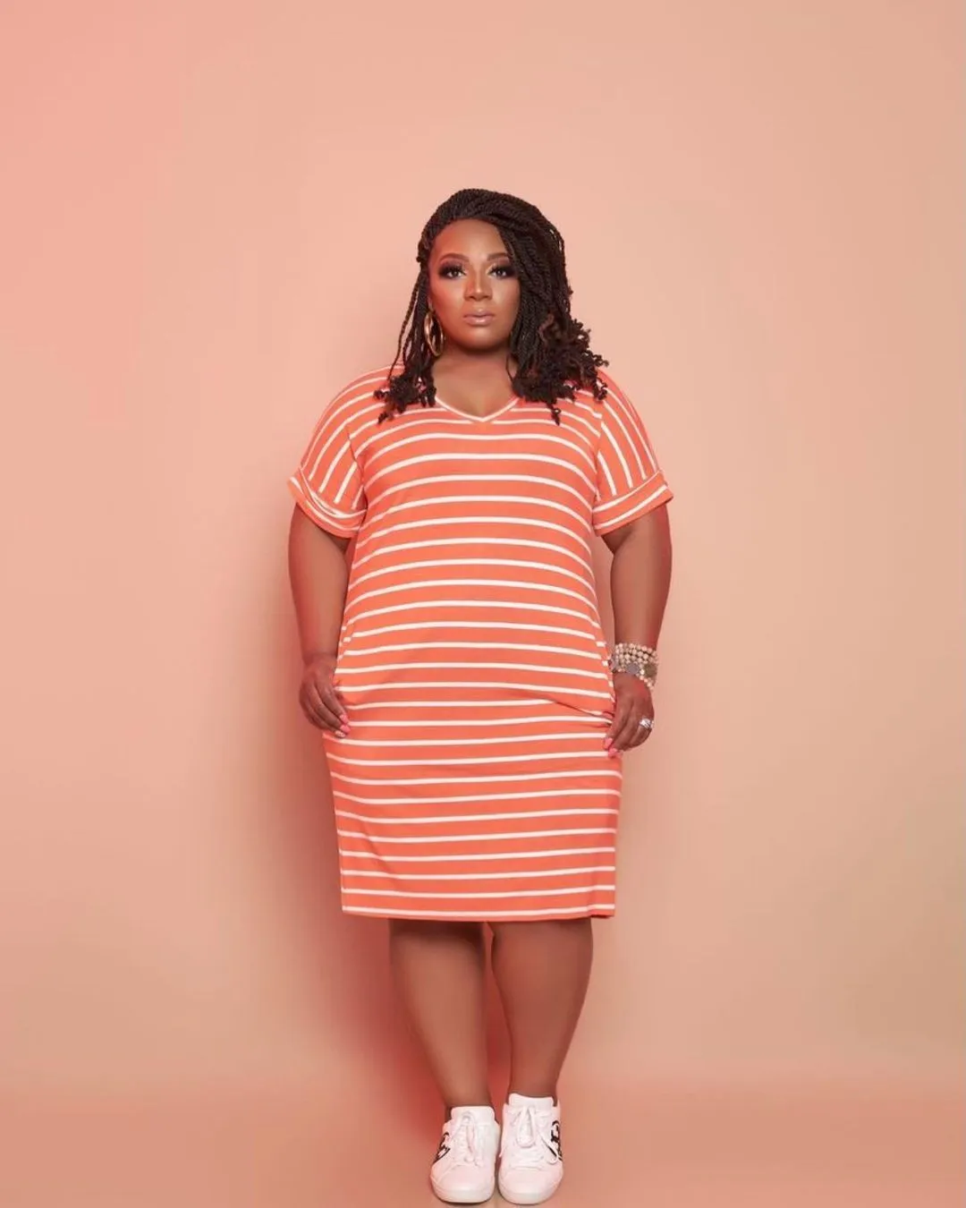 Plus size casual dresses AY2750