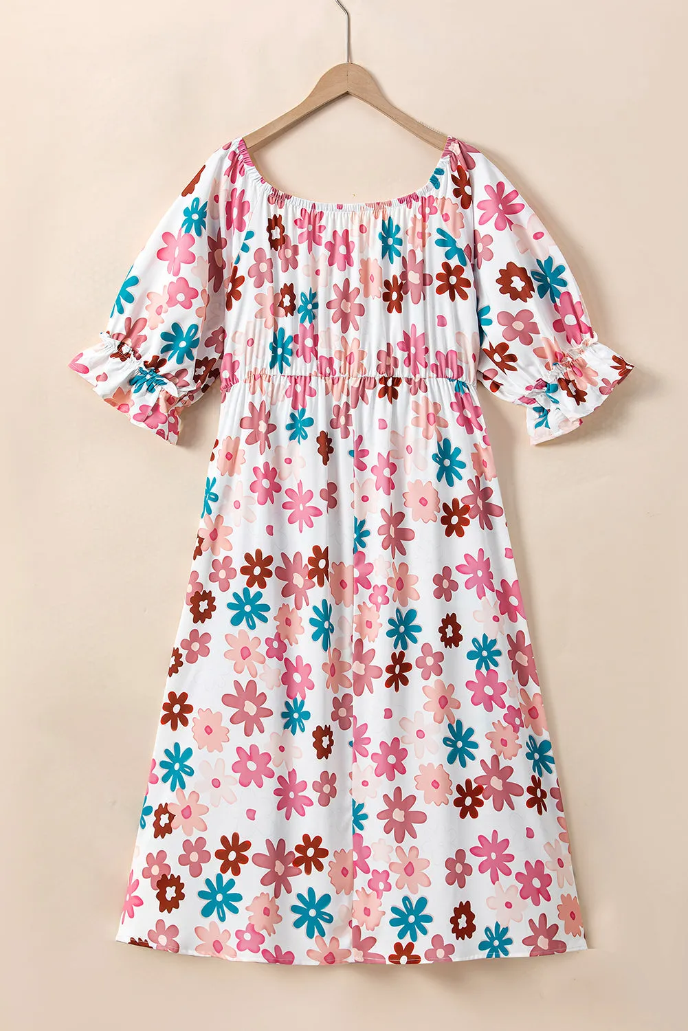 Plus Size Off Shoulder Dress