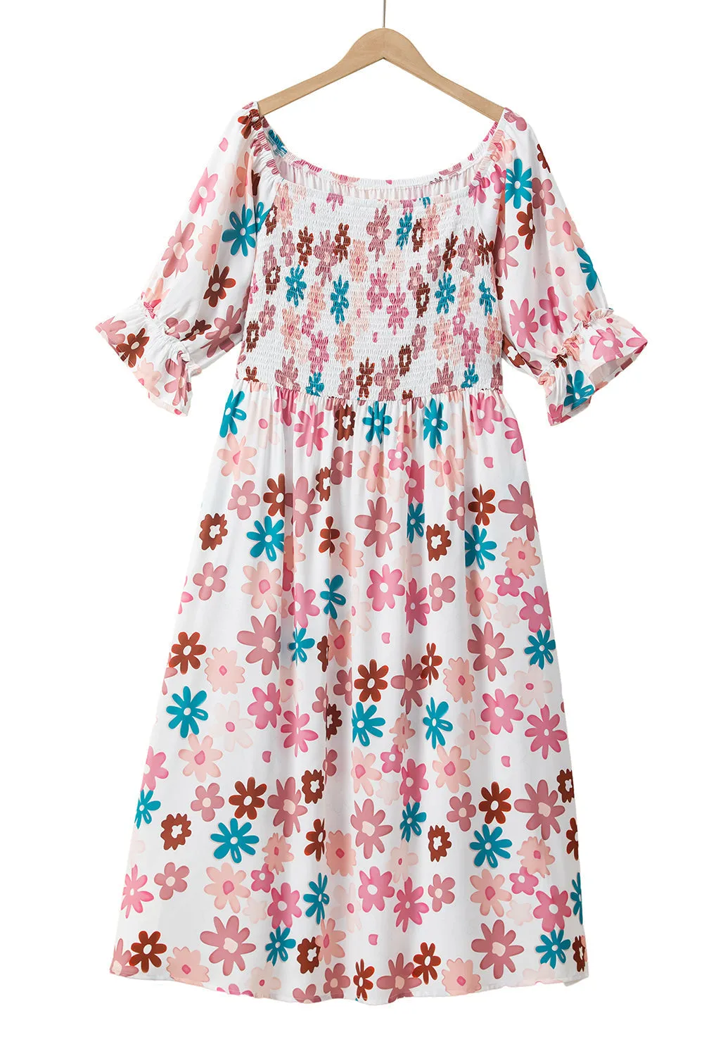Plus Size Off Shoulder Dress