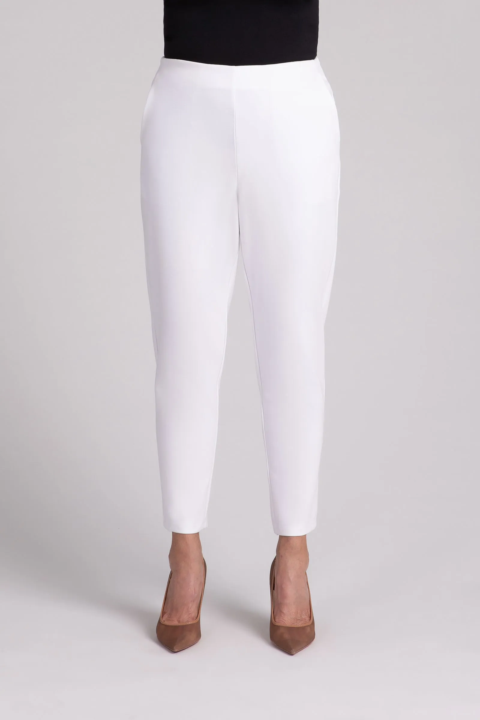 Ponte Pull On Pencil Ankle Pant