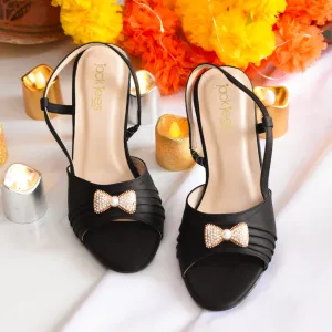 Pookie Heels Black