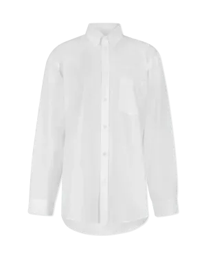 Poplin Oversized Dress Shirt