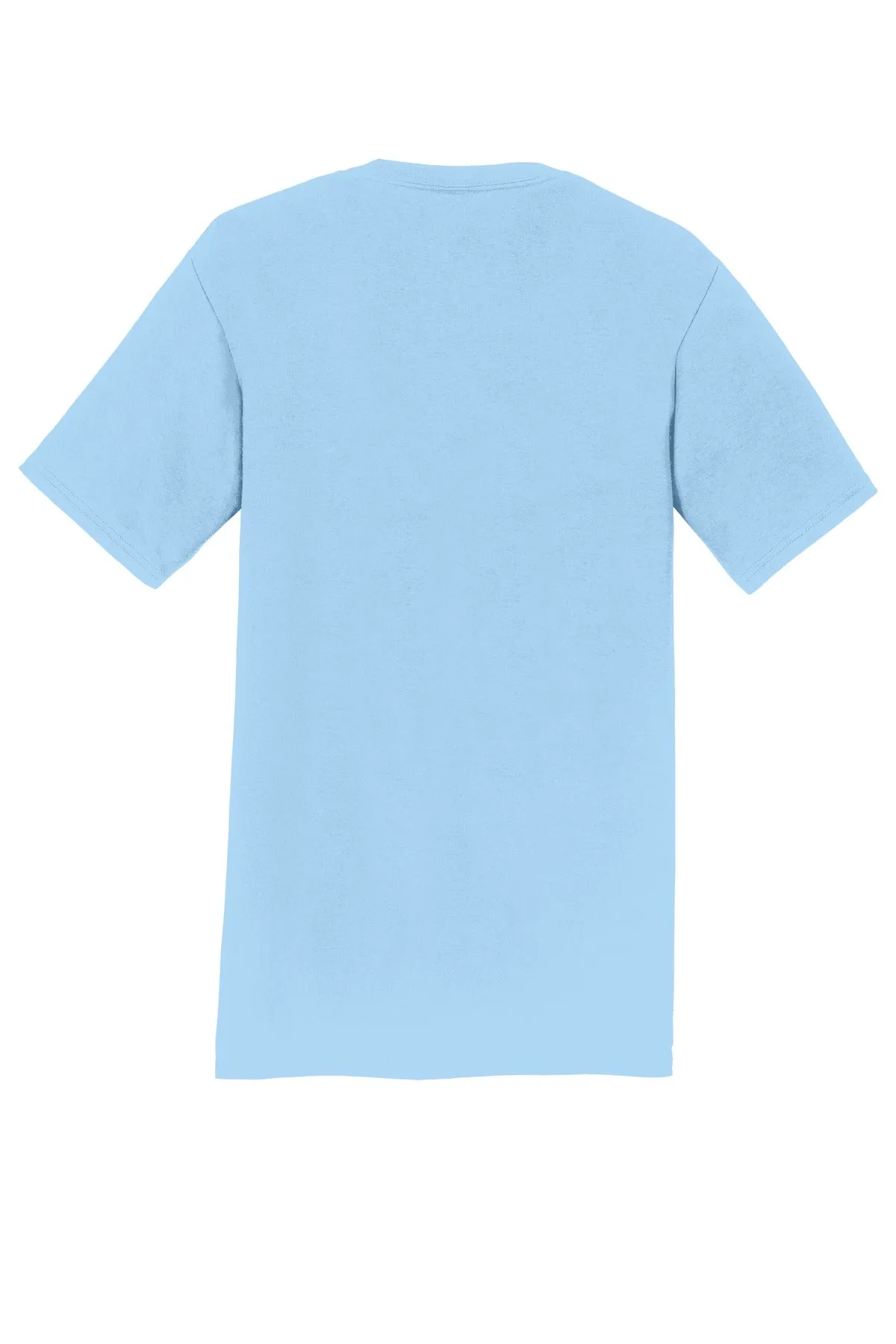 Port & Company Fan Favorite Tee. PC450 Light Blue