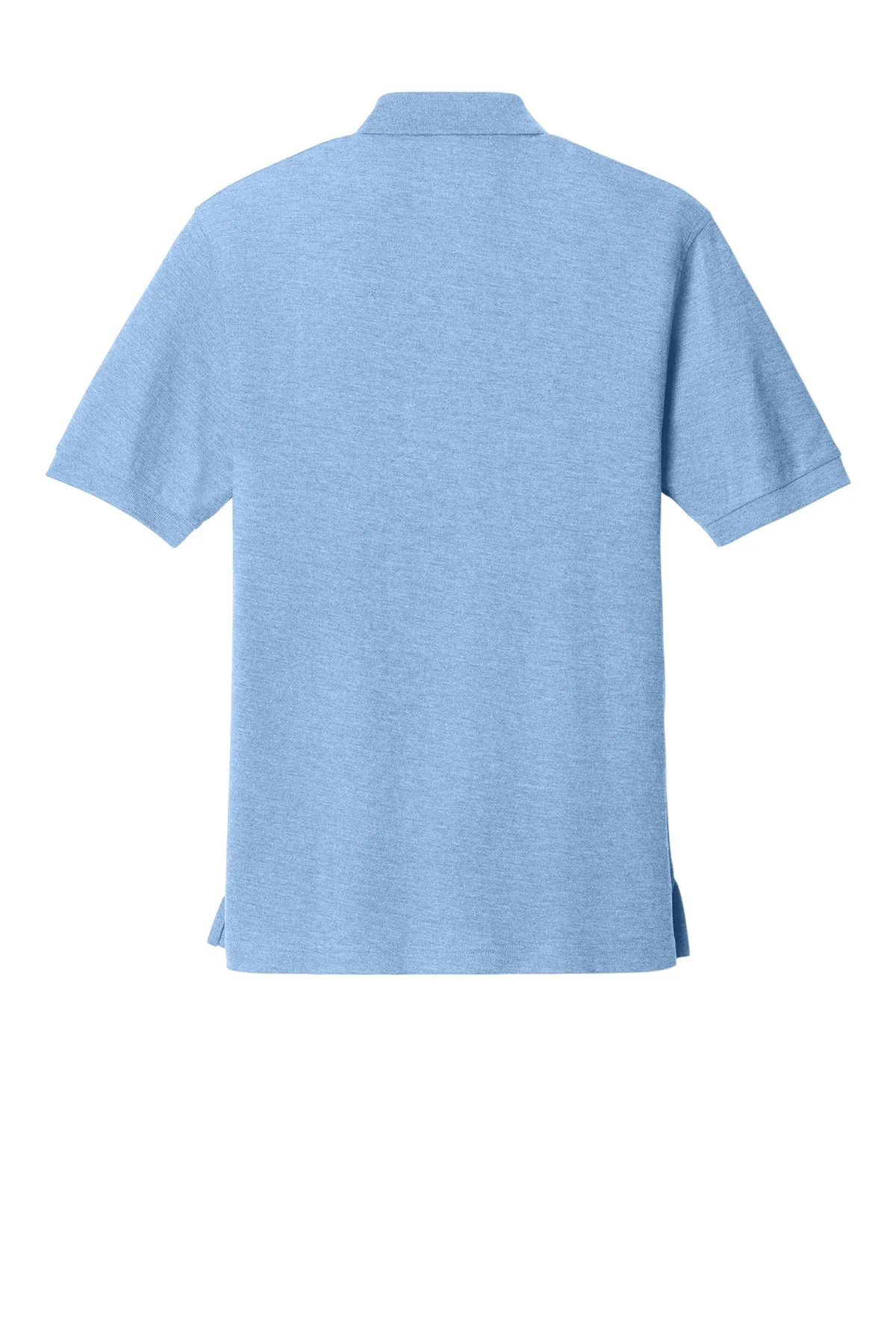 Port Authority Extended Size Silk Touch Polo K500ES Light Blue