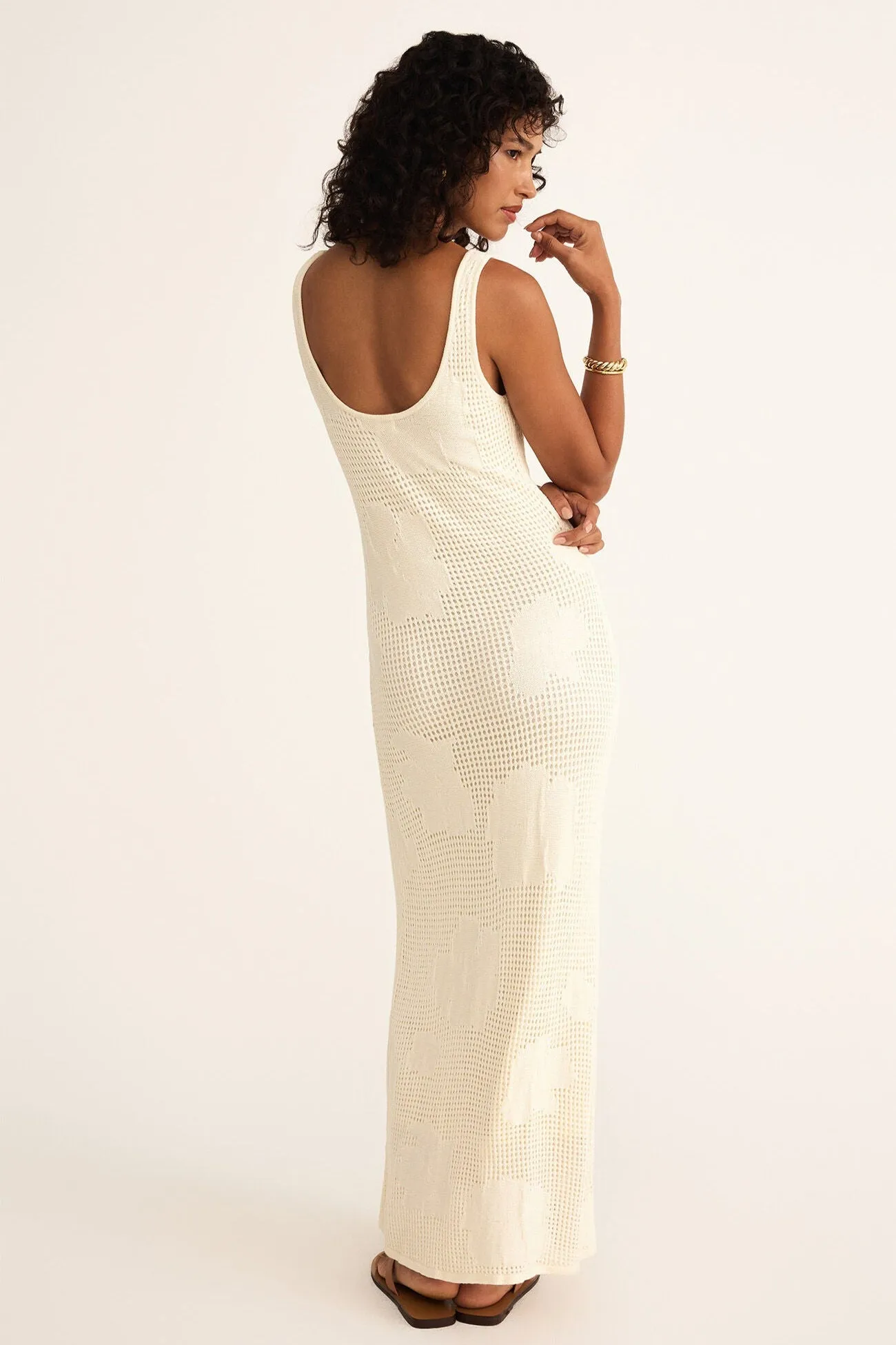 Praya Fleur Maxi Dress | Natural