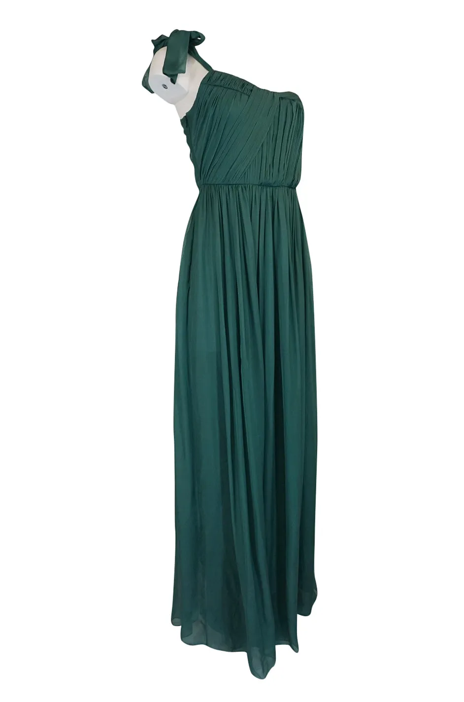 Pre-Fall 2008 Stella McCartney Silk Chiffon One Shoulder Dress