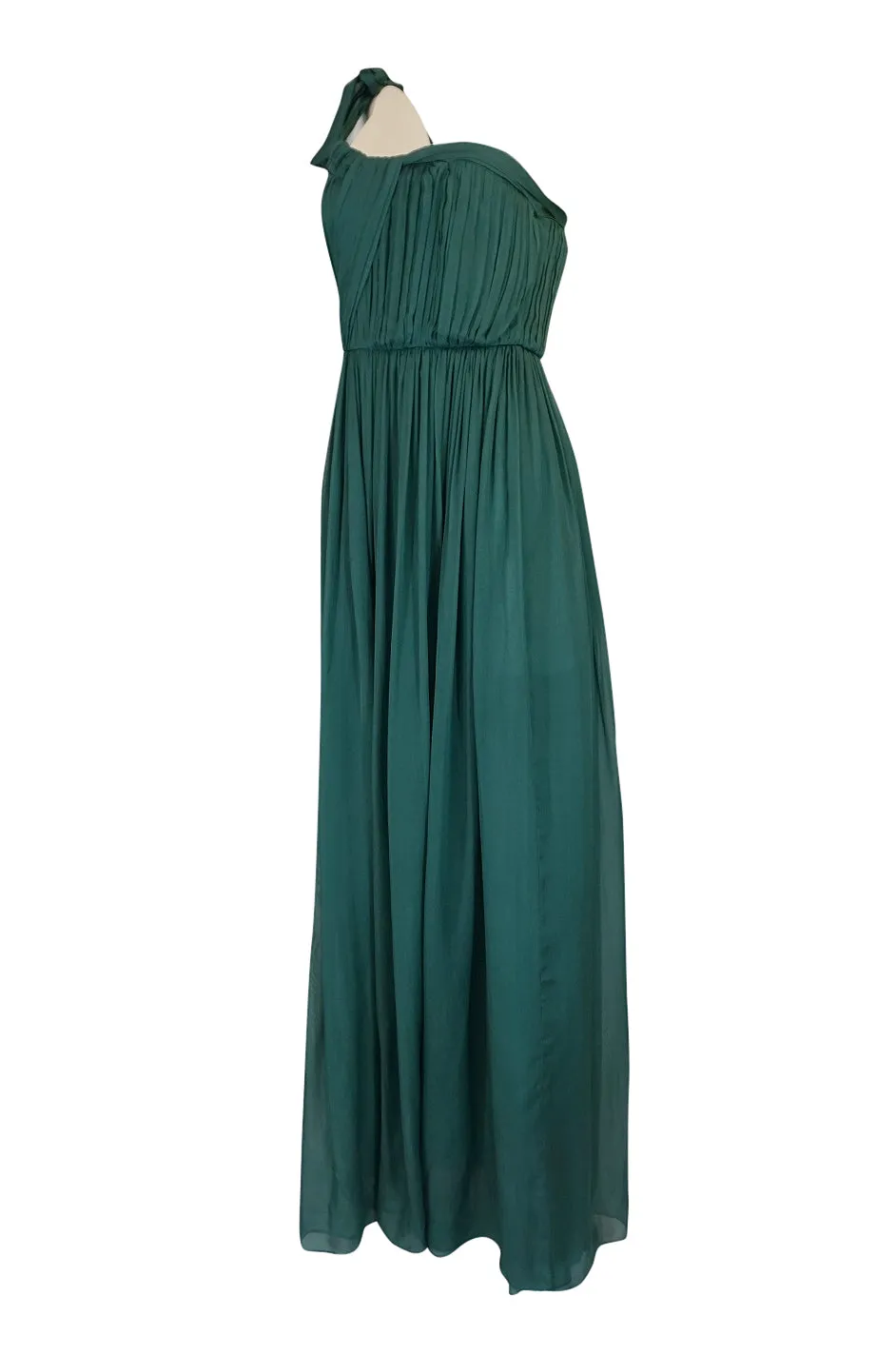 Pre-Fall 2008 Stella McCartney Silk Chiffon One Shoulder Dress
