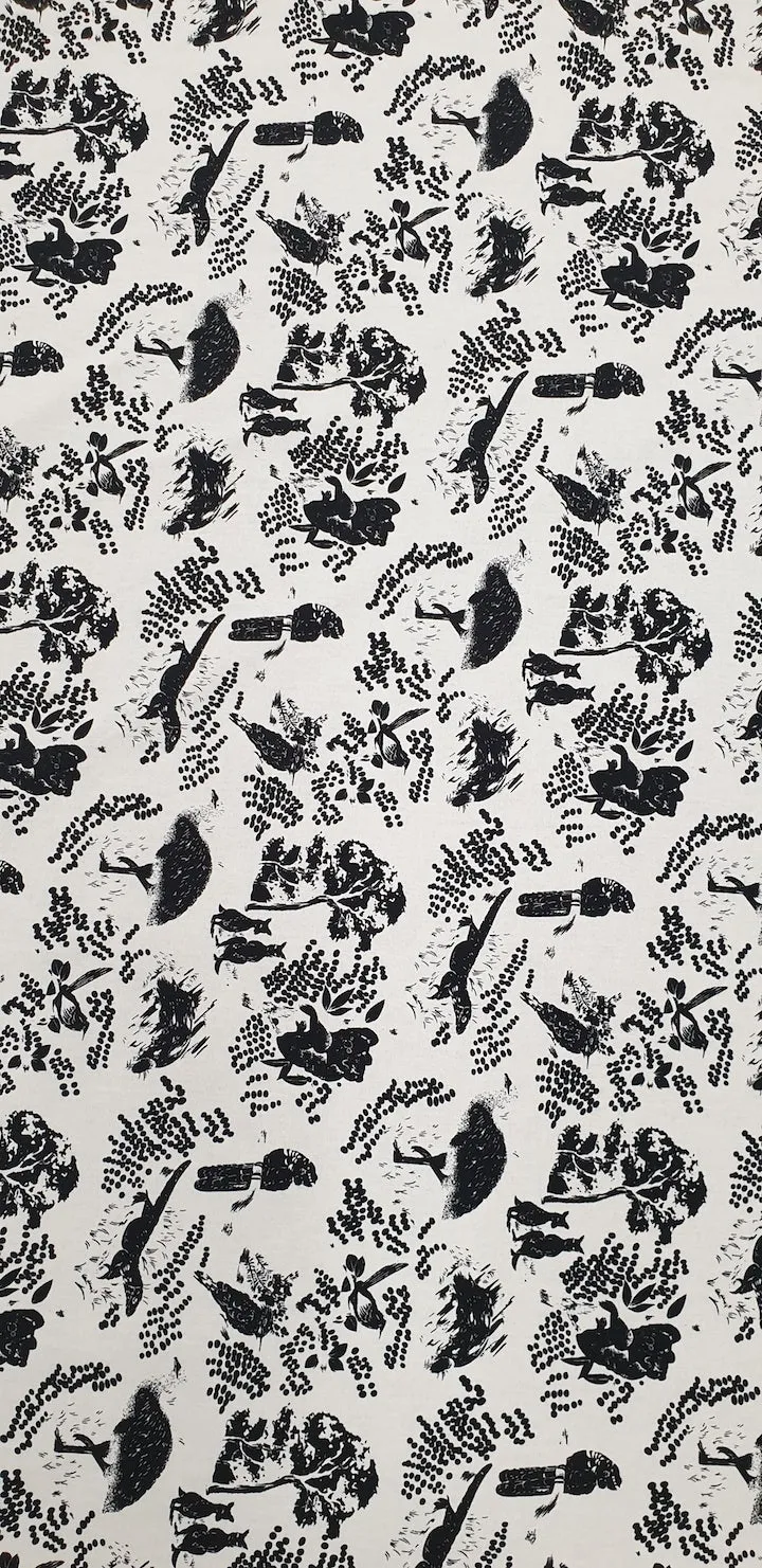 Printed Cotton Australian Landscape
