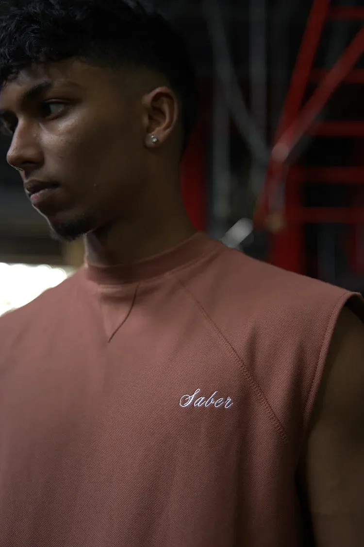 RAGLAN RETRO CUT-OFFS -COPPER