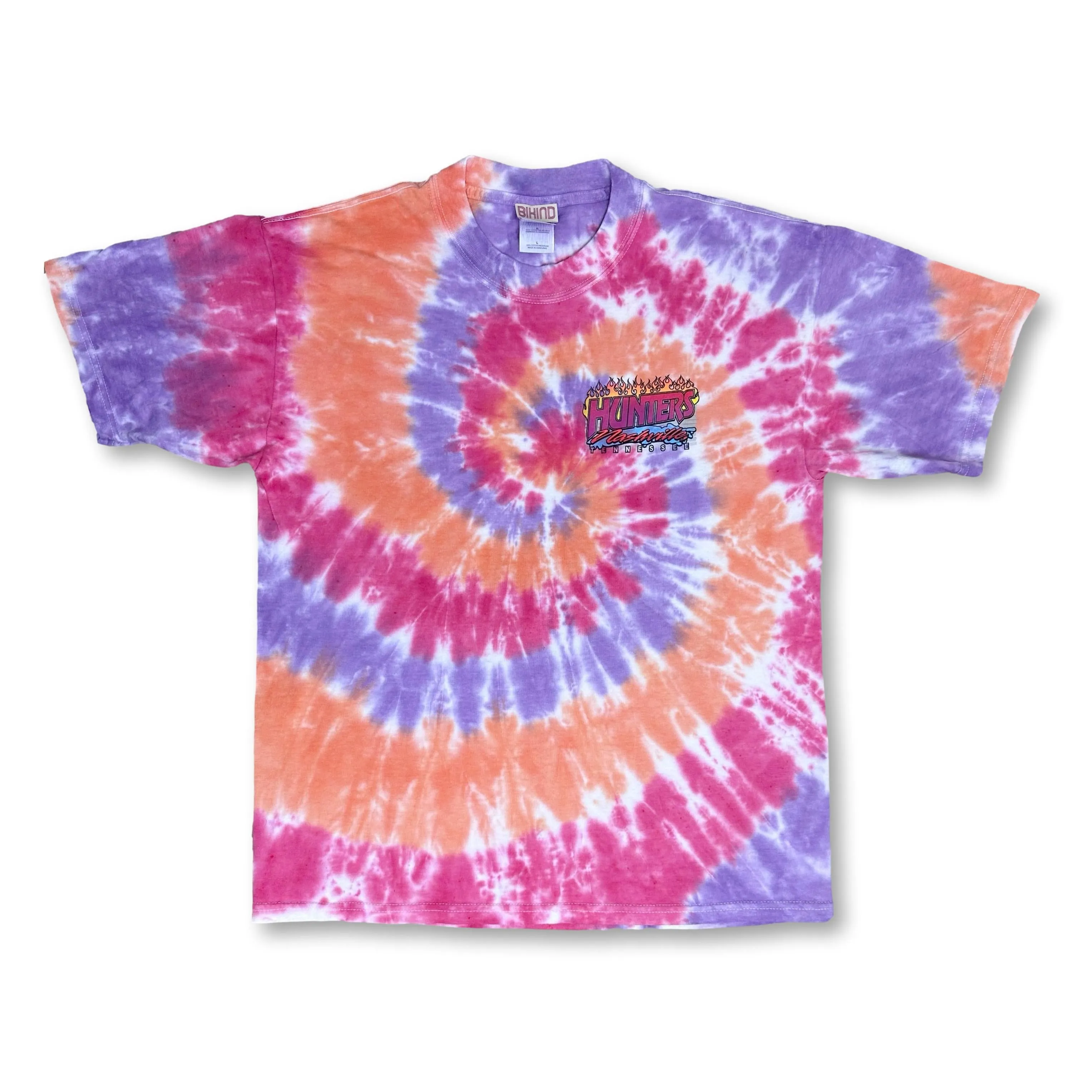 Repurposed & Reloved Hunters Tie Dye T-Shirt