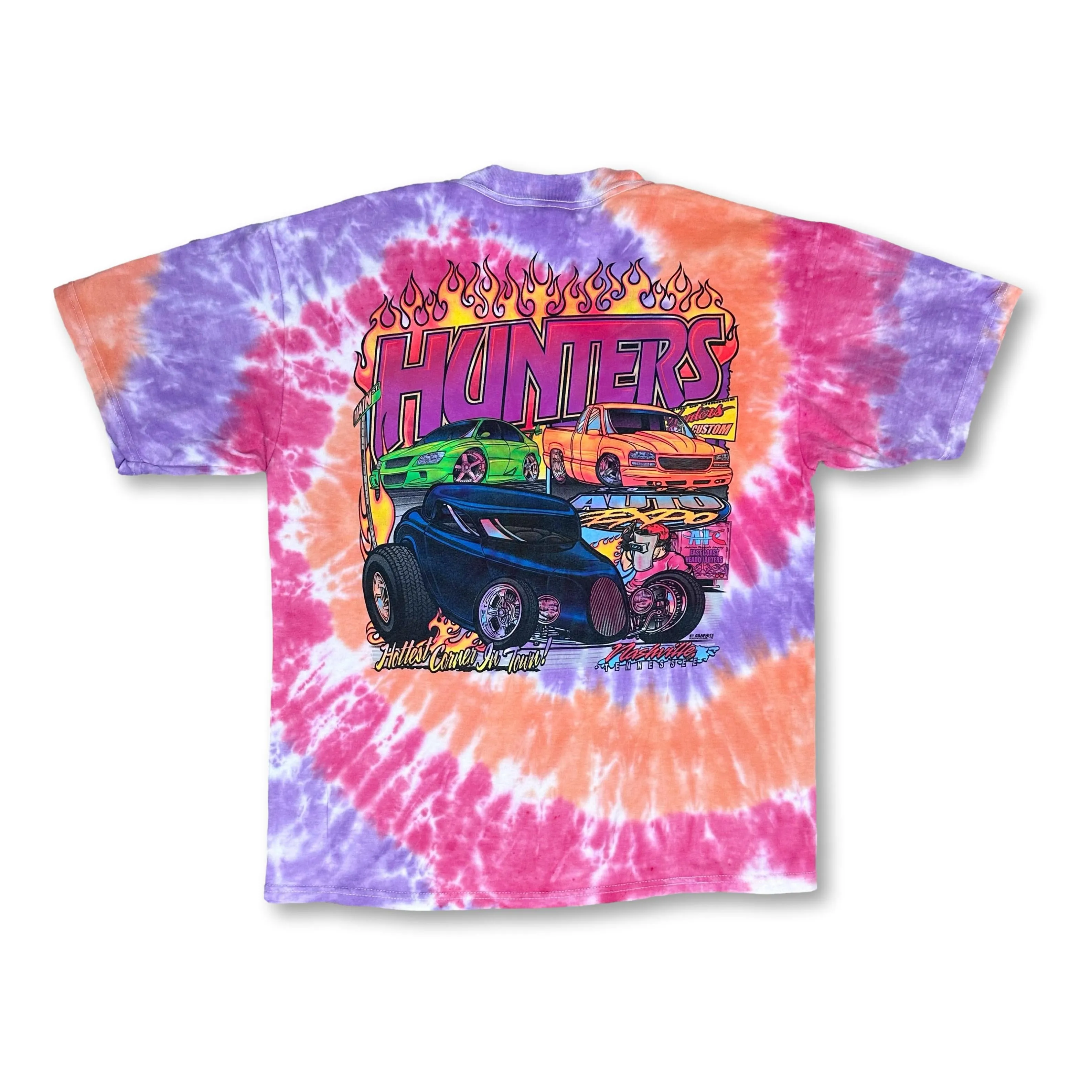 Repurposed & Reloved Hunters Tie Dye T-Shirt