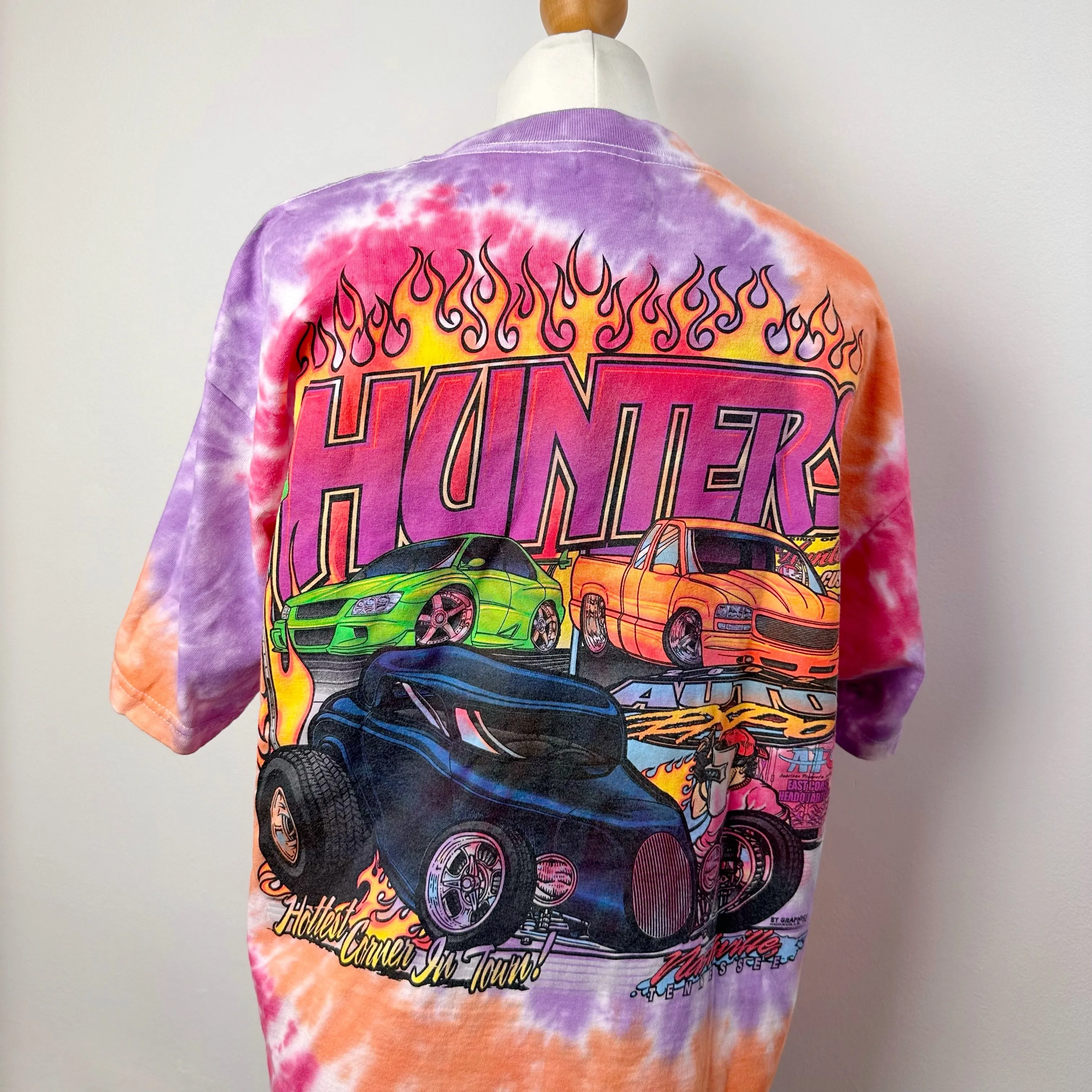 Repurposed & Reloved Hunters Tie Dye T-Shirt