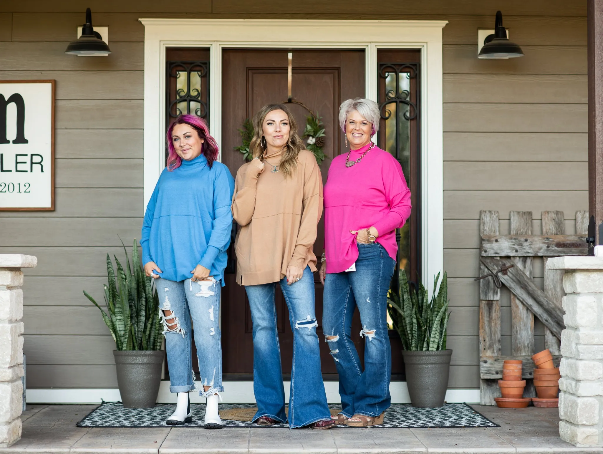 Rivers Mockneck Sweater