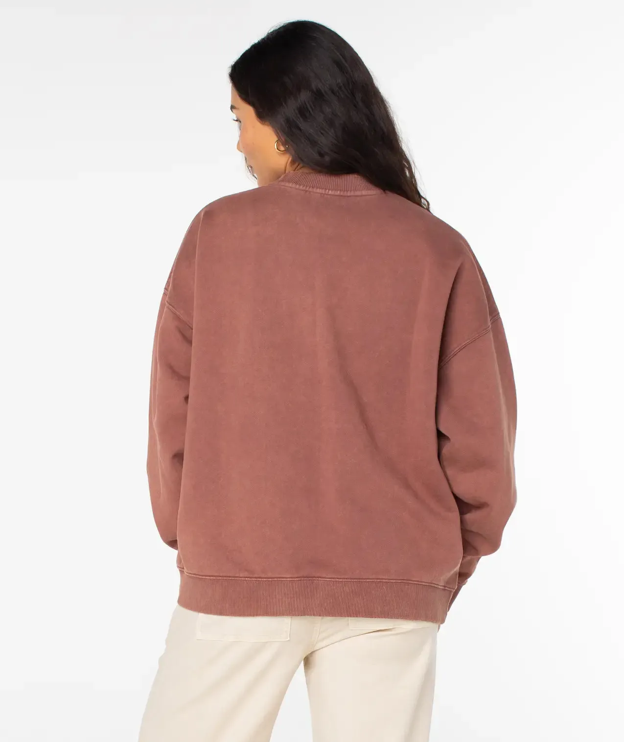 Roxy Women's Lineup Oversized Crew