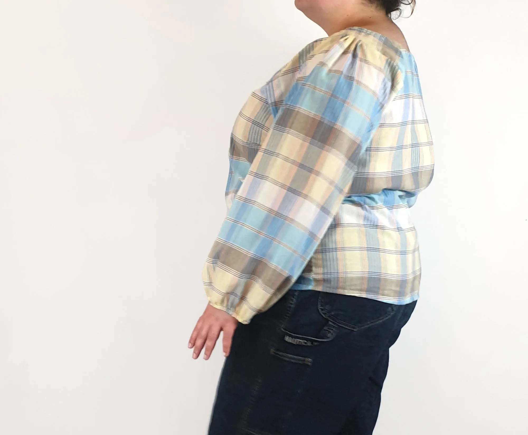 Rummage Style plaid top size 20