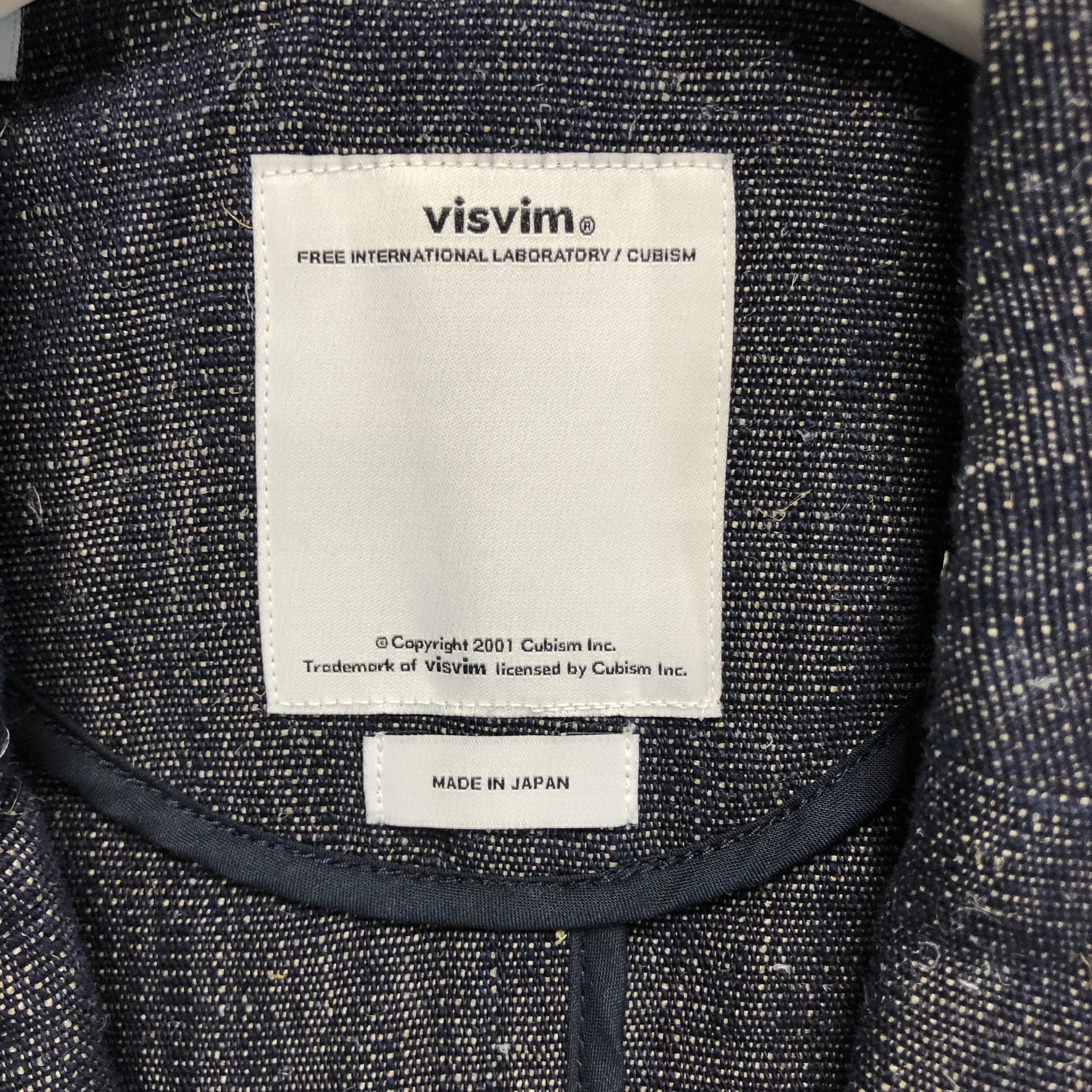 [S] DS! Visvim Academia Blazer Luxsic Cotton/Linen Indigo