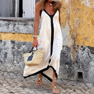 Sandra® | V-neck maxi dress