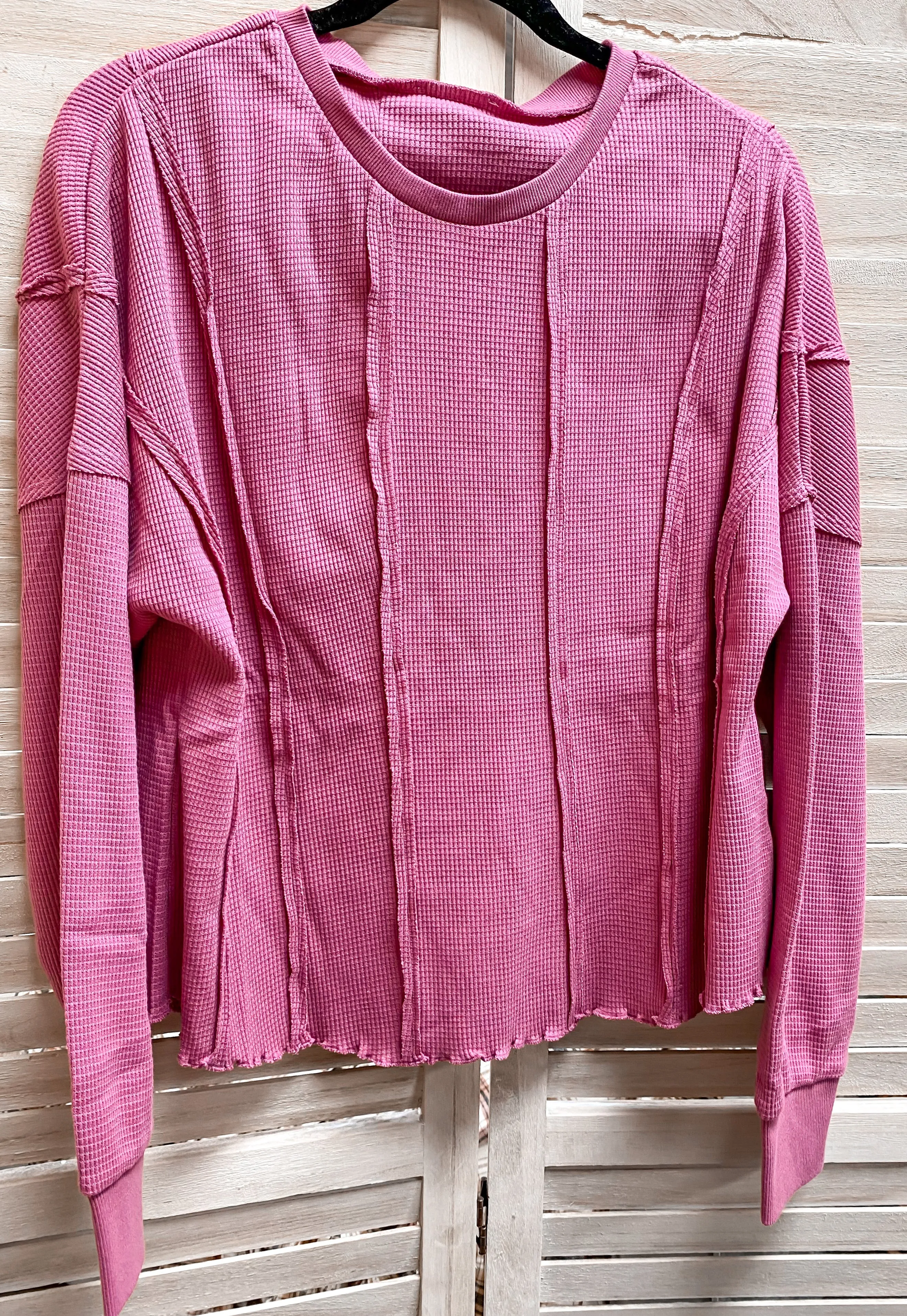 SBS Kind Conversation Waffle Top