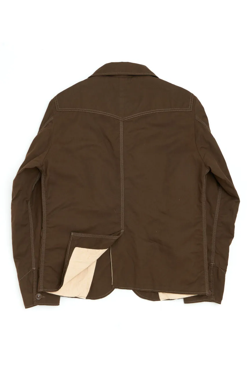 Scarti Lab Jacket 706-SG514 Twill Brown