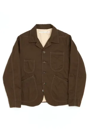 Scarti Lab Jacket 706-SG514 Twill Brown