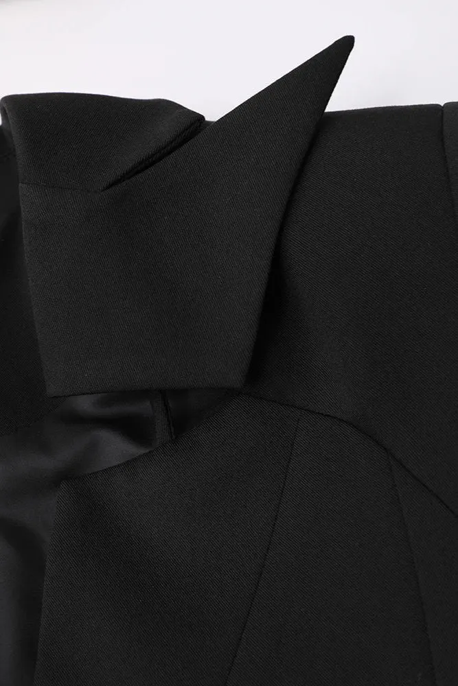 Shadowline Single-Button Blazer