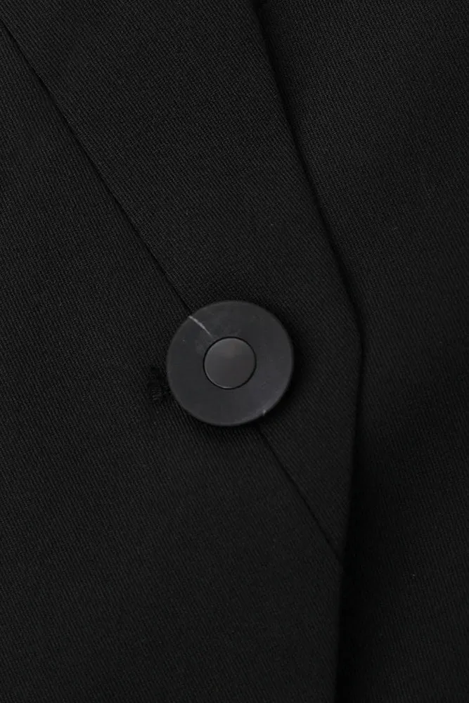 Shadowline Single-Button Blazer