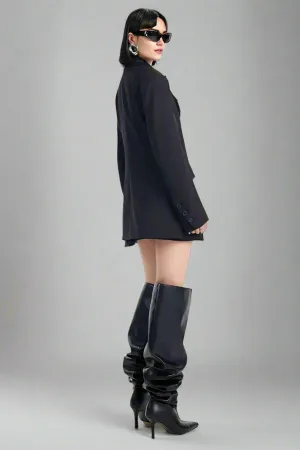 Shadowline Single-Button Blazer