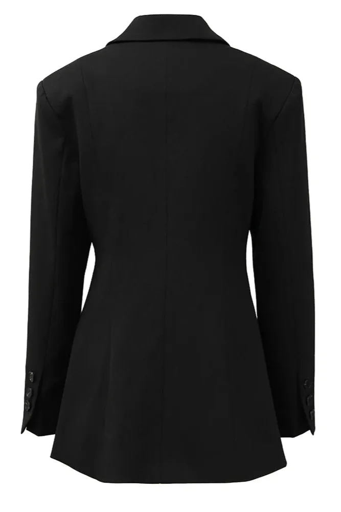Shadowline Single-Button Blazer