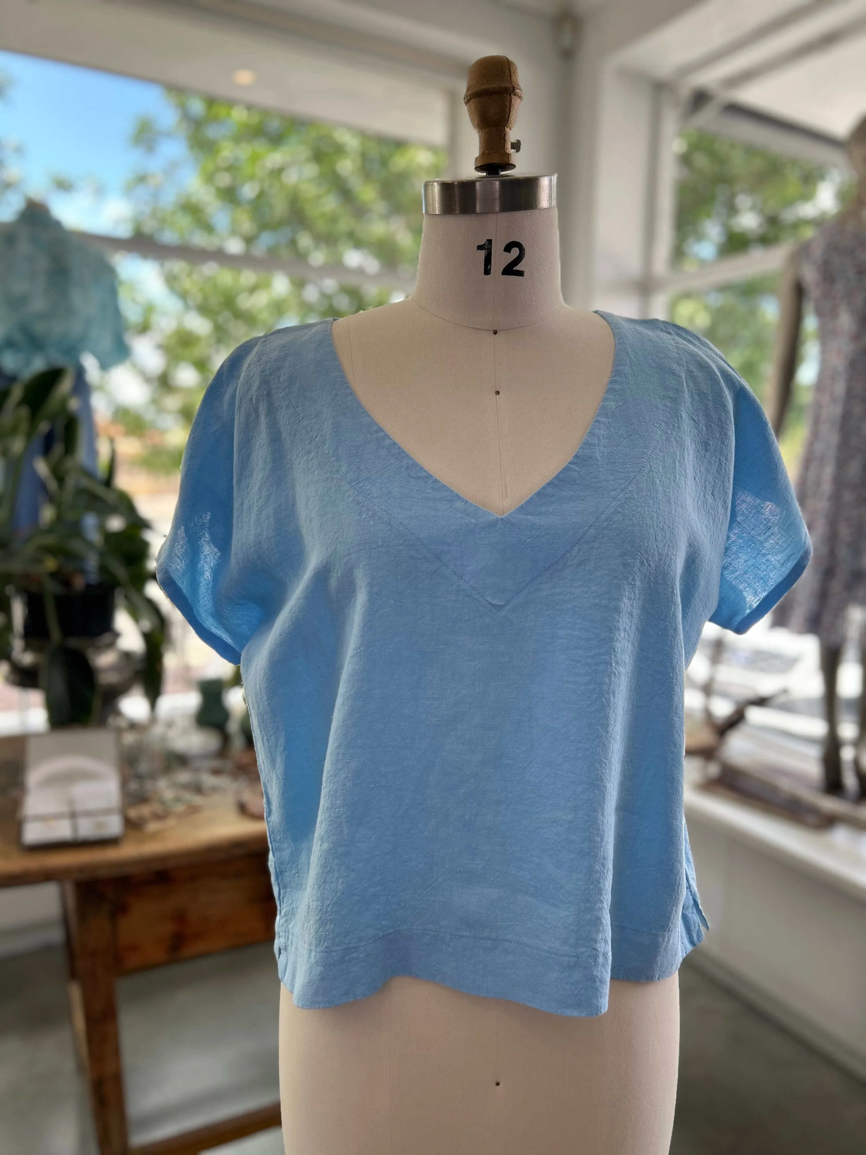 Shelly Top V Neck