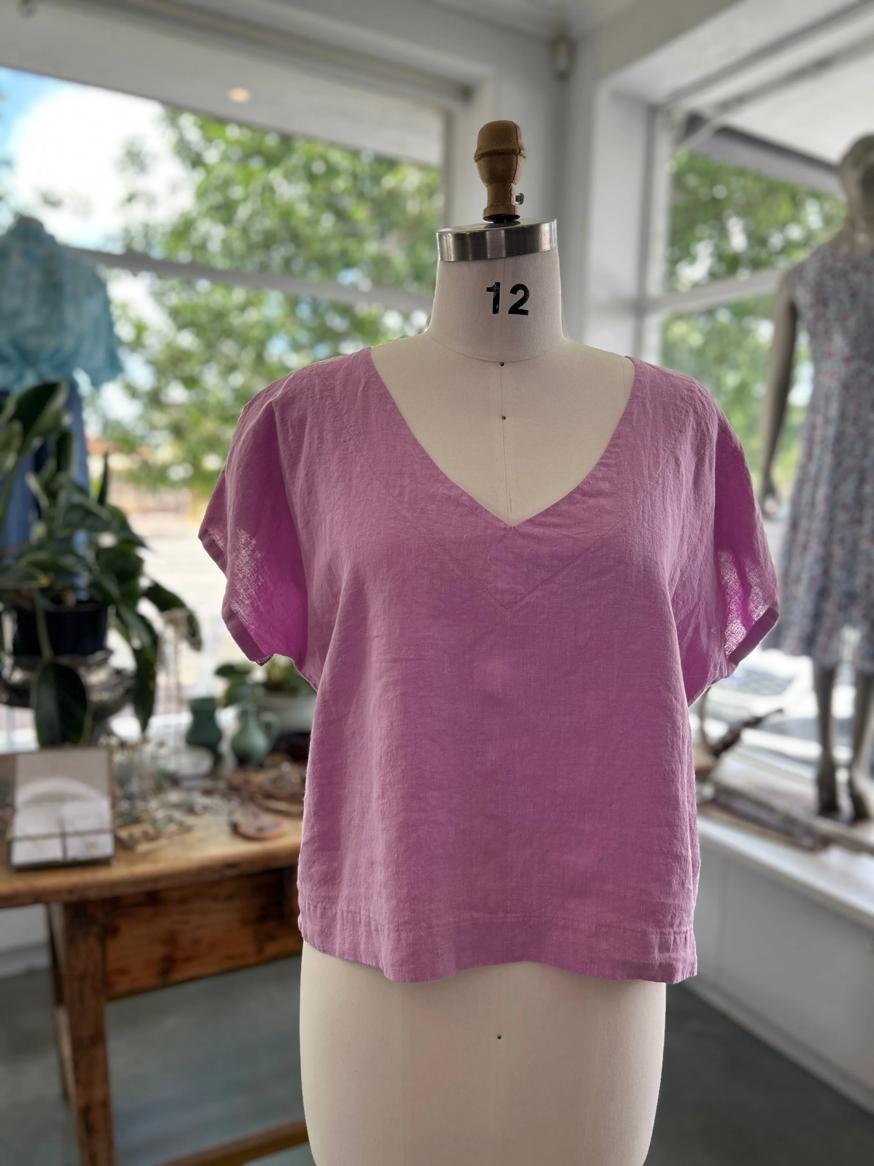 Shelly Top V Neck