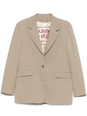 Single-breasted jacket