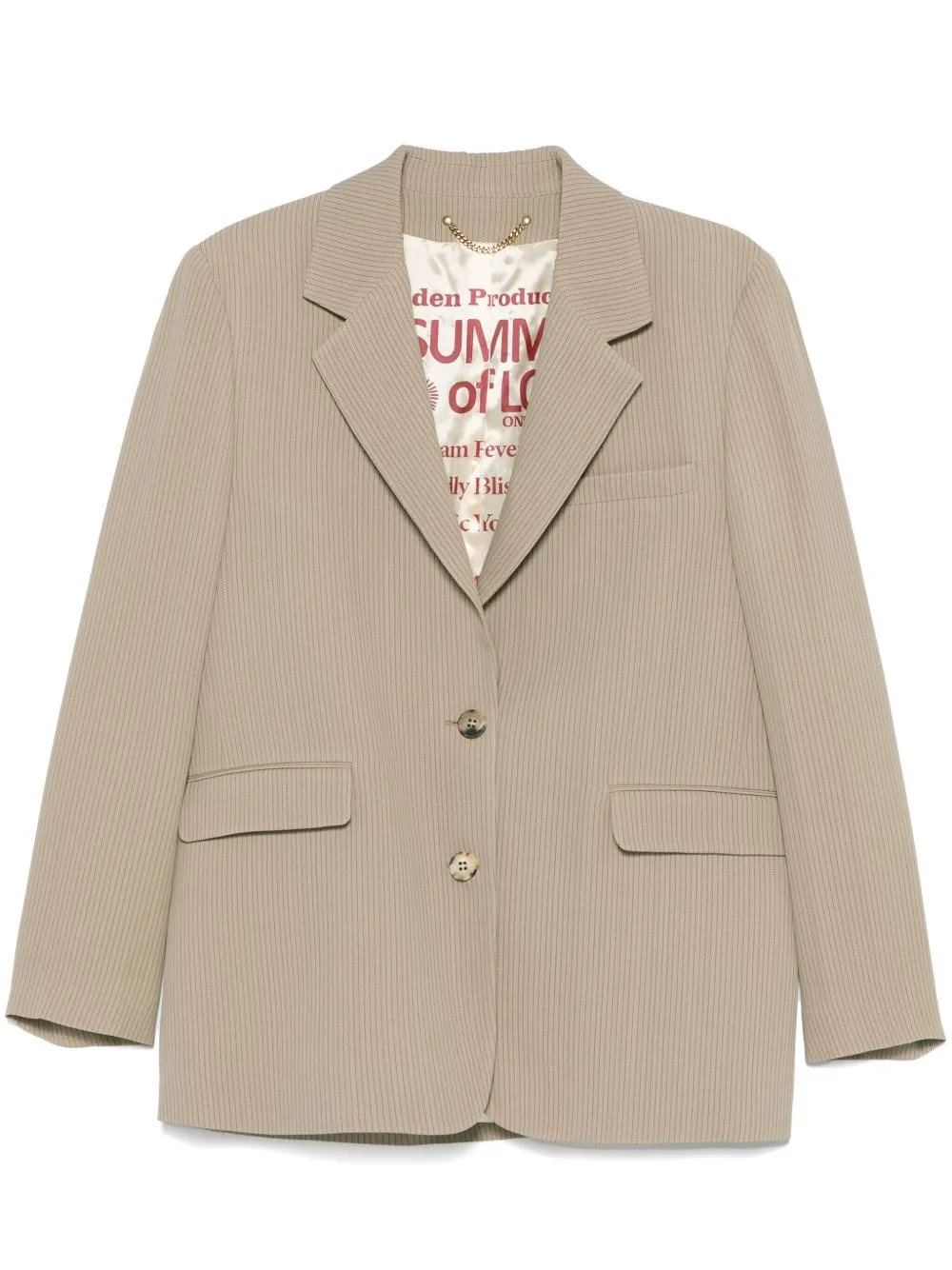 Single-breasted jacket