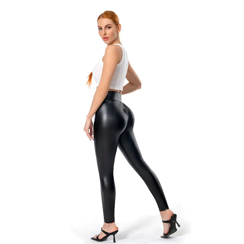 Sleek Leather Pants