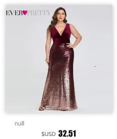 Sleeveless Mermaid Burgundy Long Evening Dresses