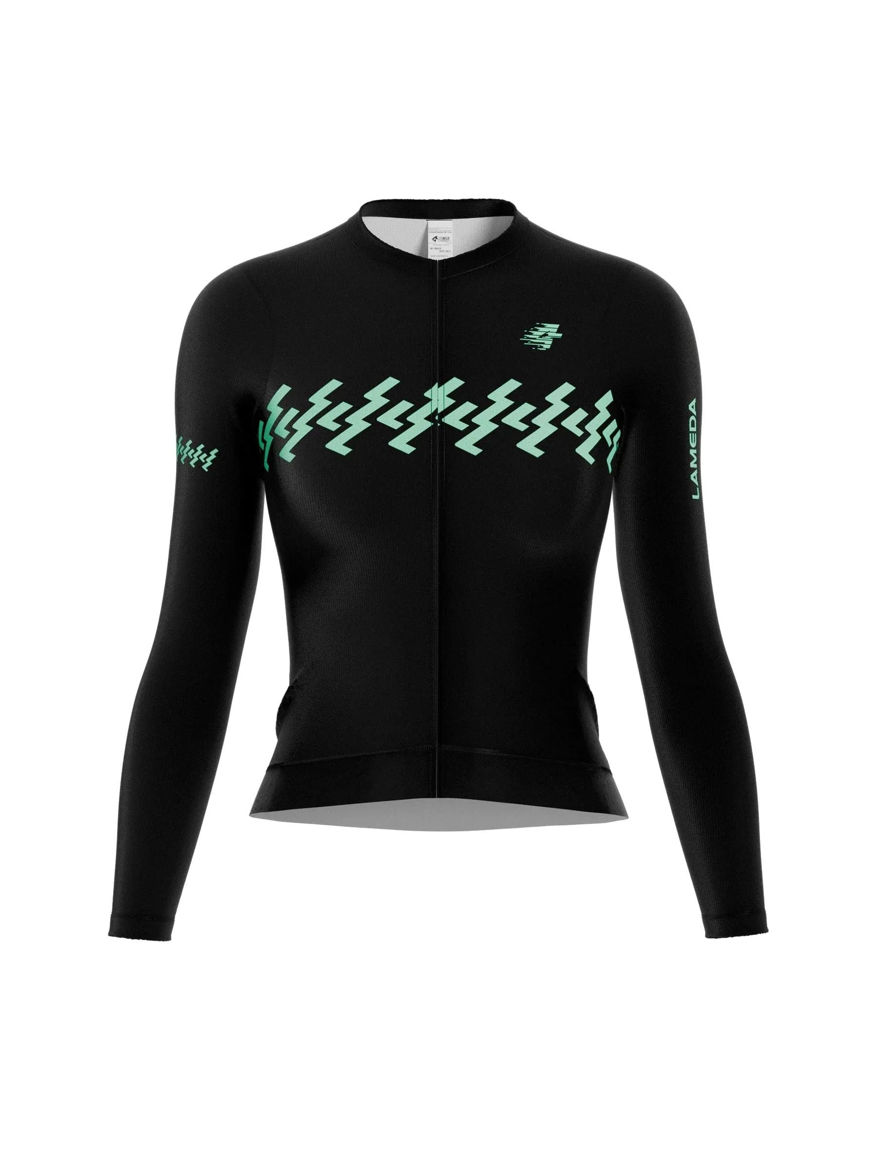 Slumber Women Cycling Jersey Long Sleeve - Ink Green
