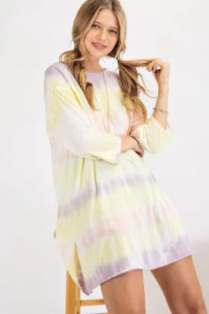 SS TIE DYE OVERSIZED TOP