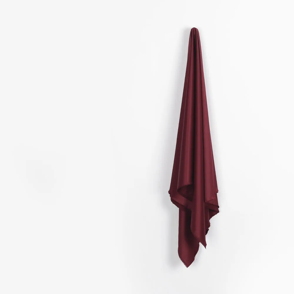 Stretch Poly Satin - Wine