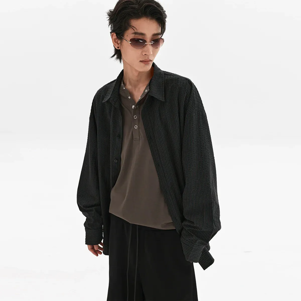 Striped Oversized Shirt