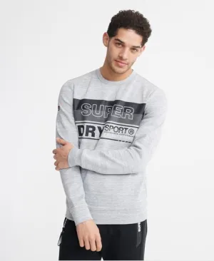Superdry Grey Gymtech Graphic Crewneck