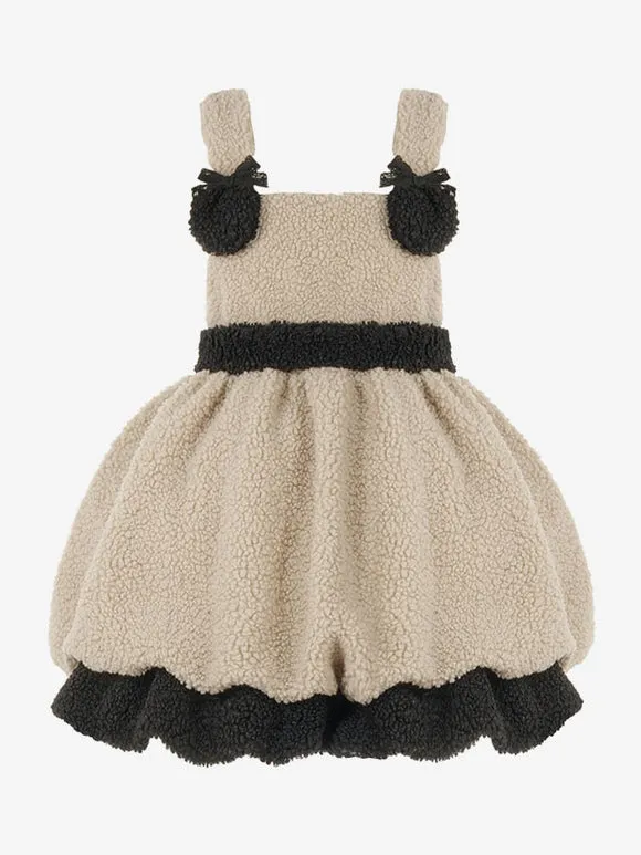 Sweet Lolita Dress Polyester Sleeveless Jumper Sweet Lolita Dress