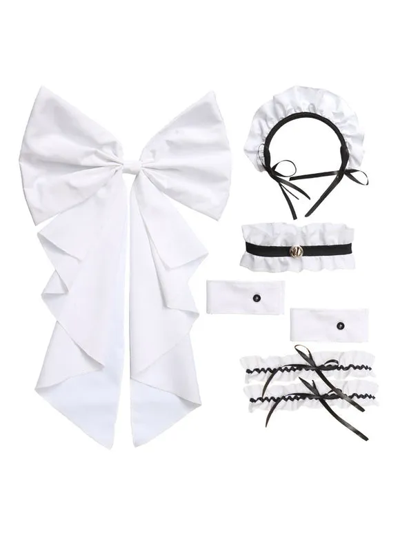 Sweet Lolita OP Dress Polyester Short Sleeves Ruffles Bows Sweet Lolita One Piece Dress