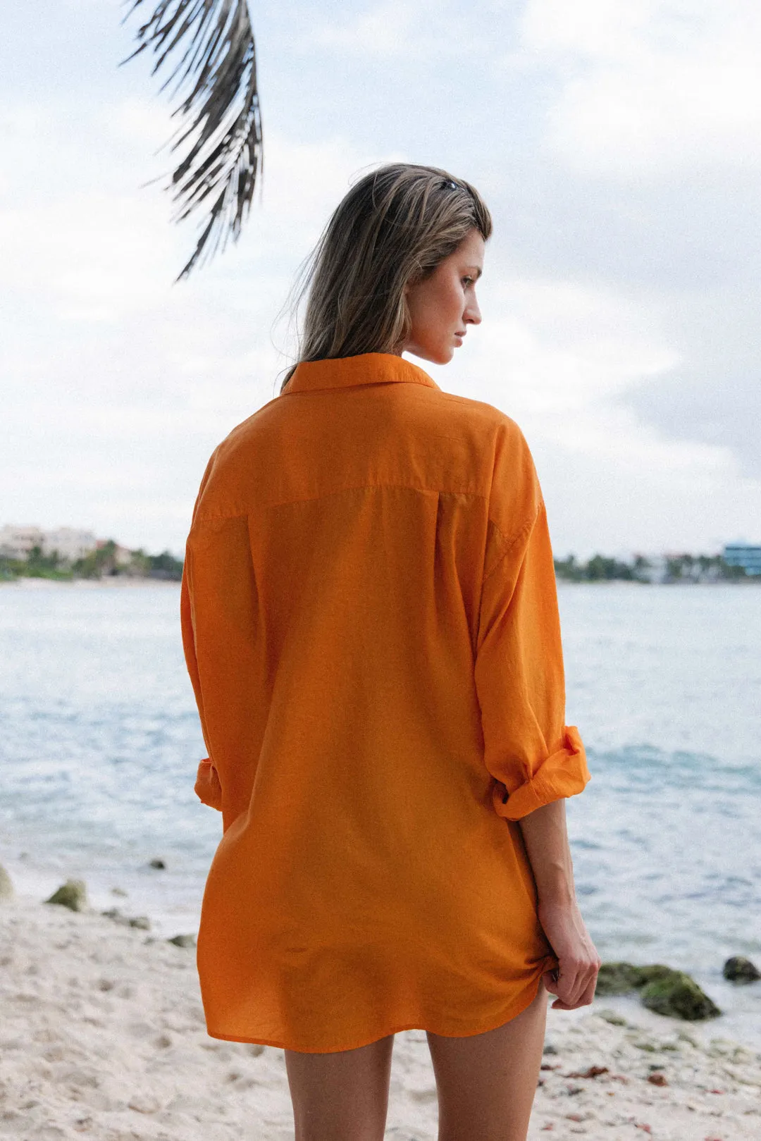 TANGELO OVERSIZED SHIRT