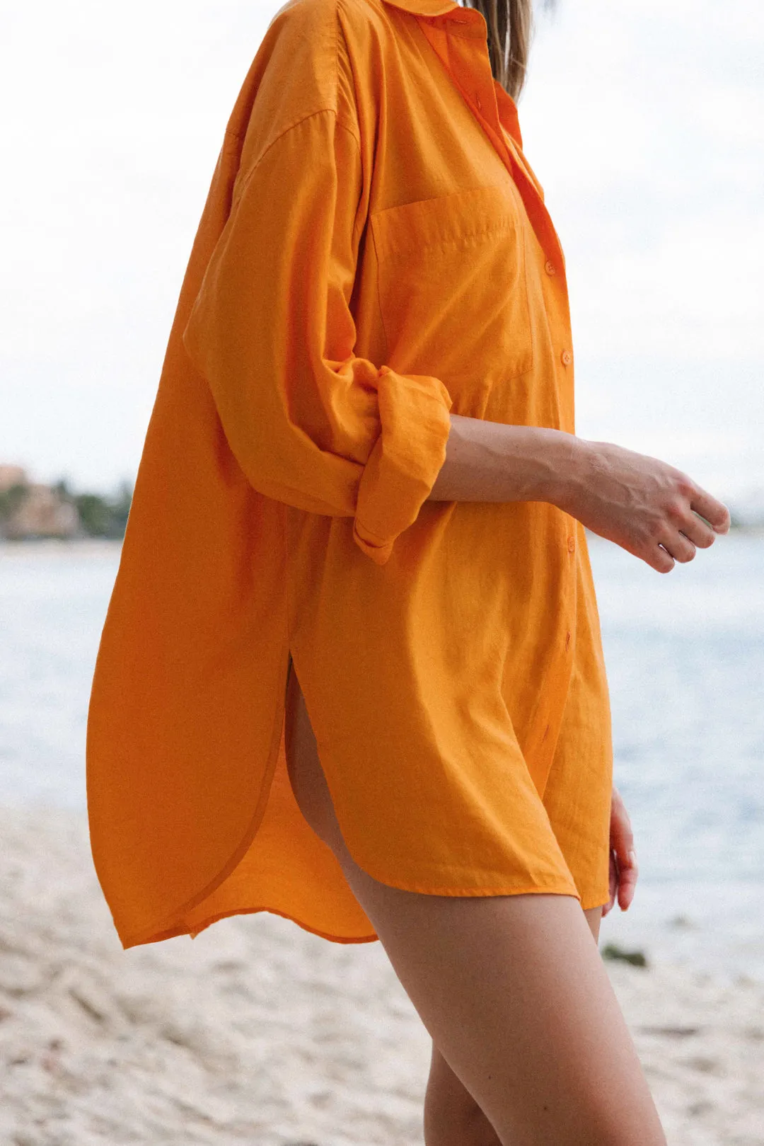 TANGELO OVERSIZED SHIRT