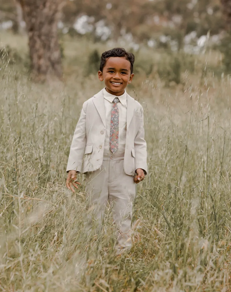 The Harrison Button Down by Noralee - White - KIDS